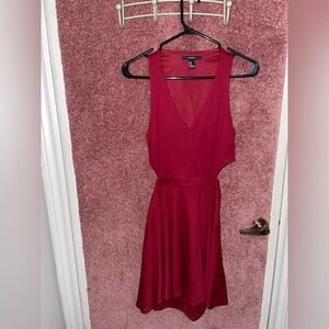Forever 21 Red Backless Dress